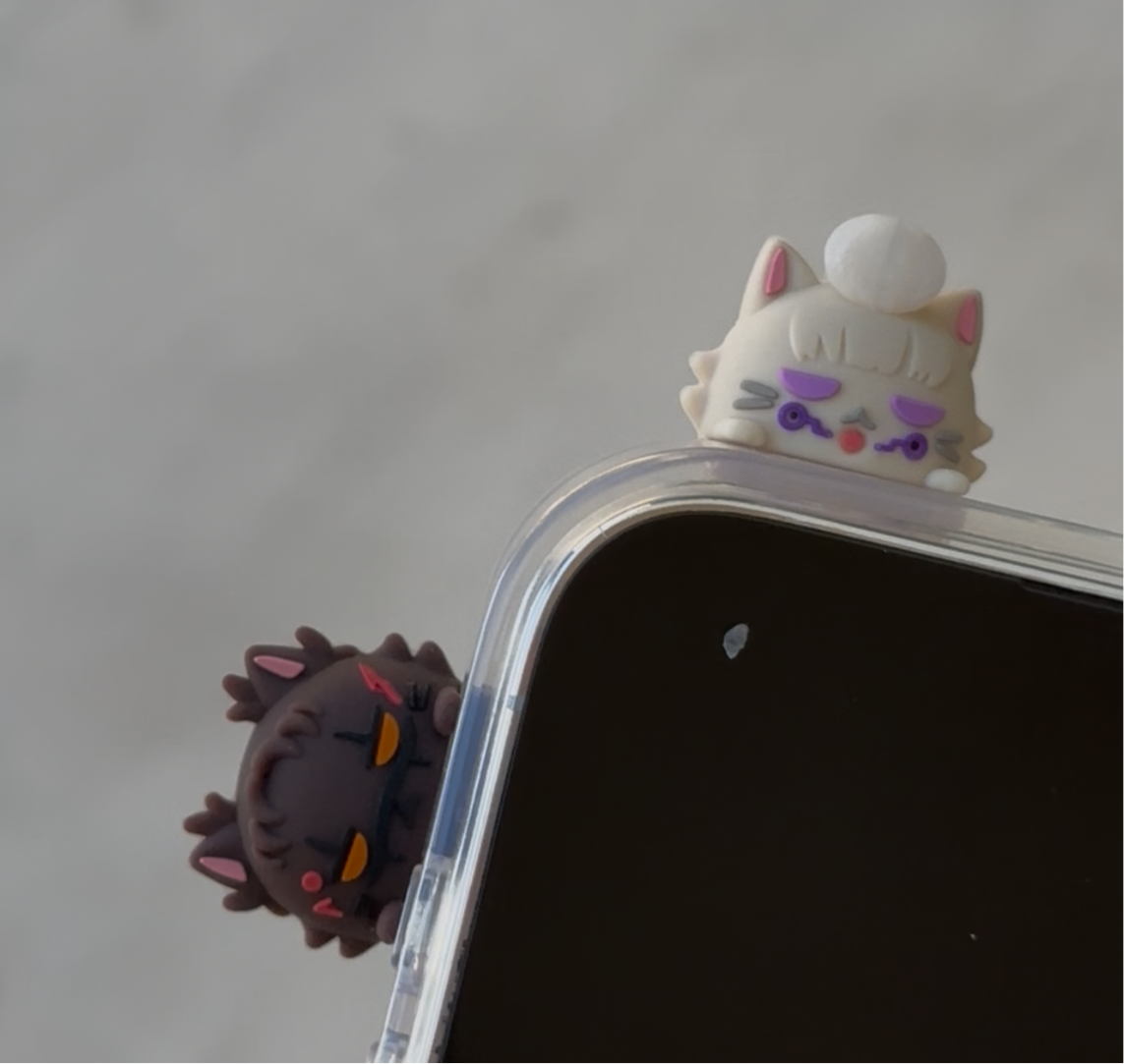 Cho-Cat ⭑.ᐟ Booper Tag-Along Charm!