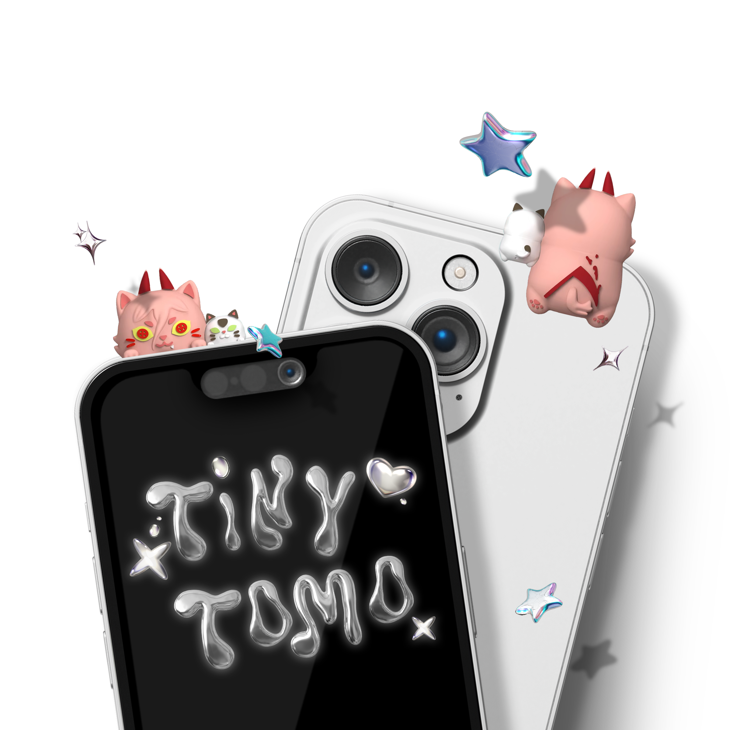 Power Cat ⭑.ᐟ Booper Tag-Along Charm!